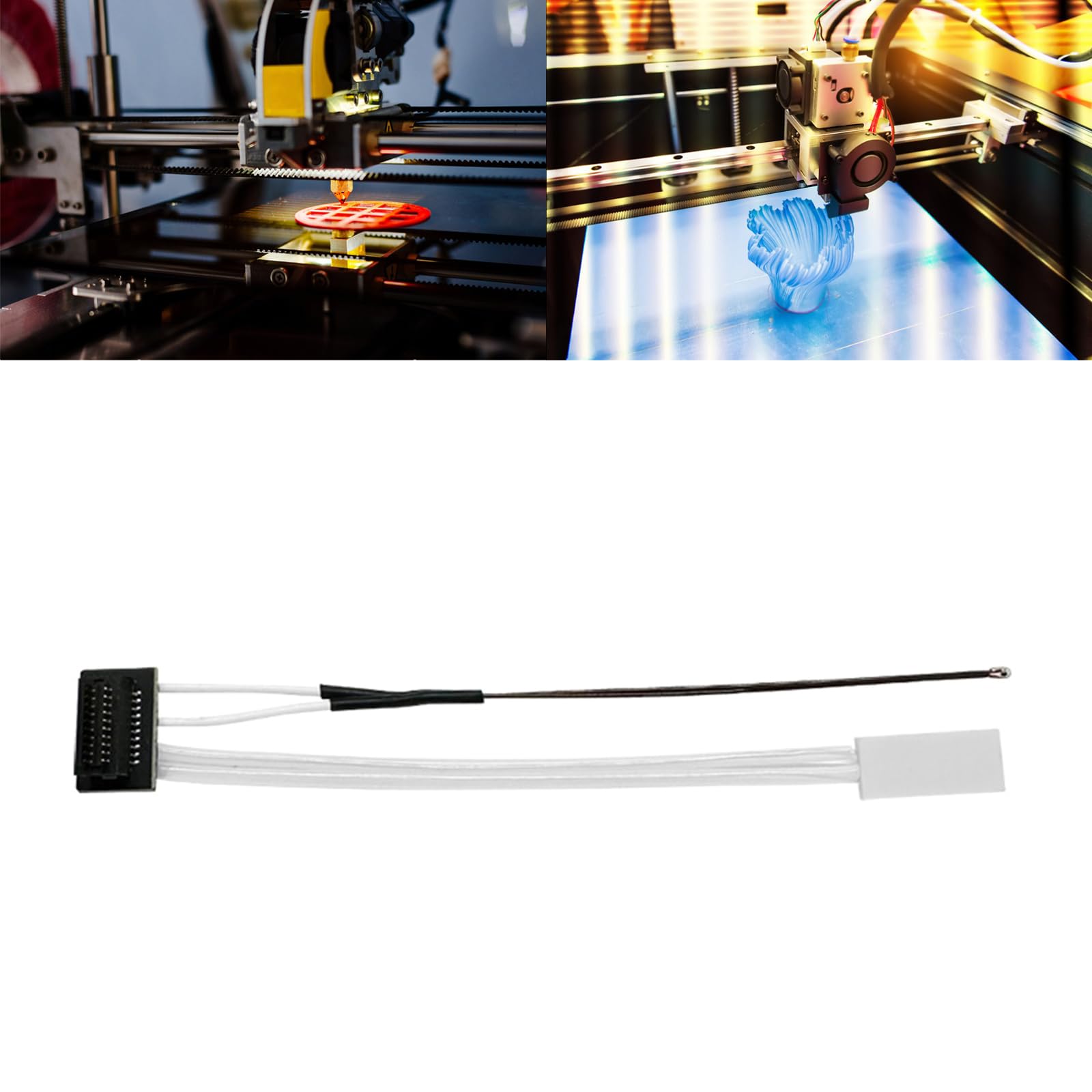 Thermistance 1-2PC Et Plaque Chauffante En Céramique Pour Laboratoire Bambu Bronch-X1-Carbon