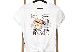 My Patients Are Pawsome Shirt, Vet Assistant Tshirt, Vet Student Gift, Vet...