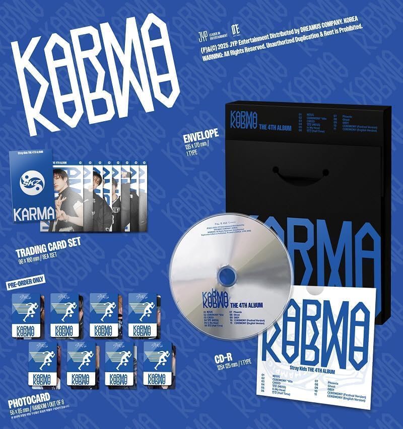 Stray Kids KARMA 4th Full Album (COMPACT VER.) : Amazon.ca: Toys Stray Kids KARMA 4th Full Album (COMPACT VER.) : Amazon.ca: Toys