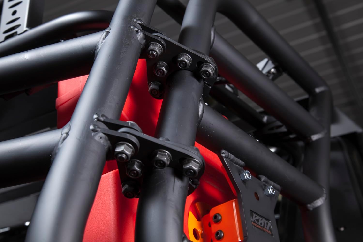 Razorback Offroad Rotopax Mount | Fuel & Gas Can & Water Pack Mount | Fits Any Product with 'It Fits' Bracket | 3/16" Steel Frame Material
