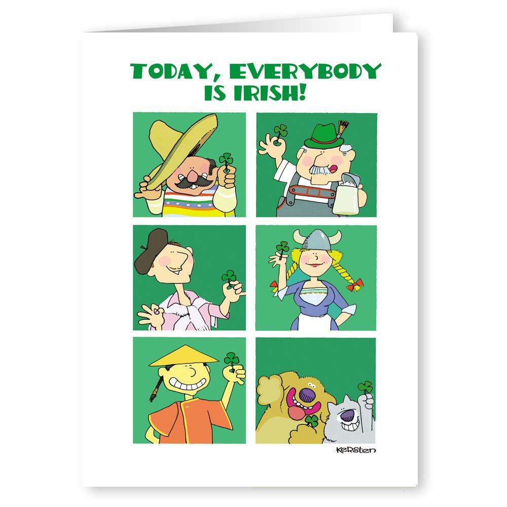 Assorted St. Patrick's Theme Cards - 16 Boxed Cards and Envelopes - 904 Assorted St. Patrick's Theme Cards - 16 Boxed Cards and Envelopes - 904