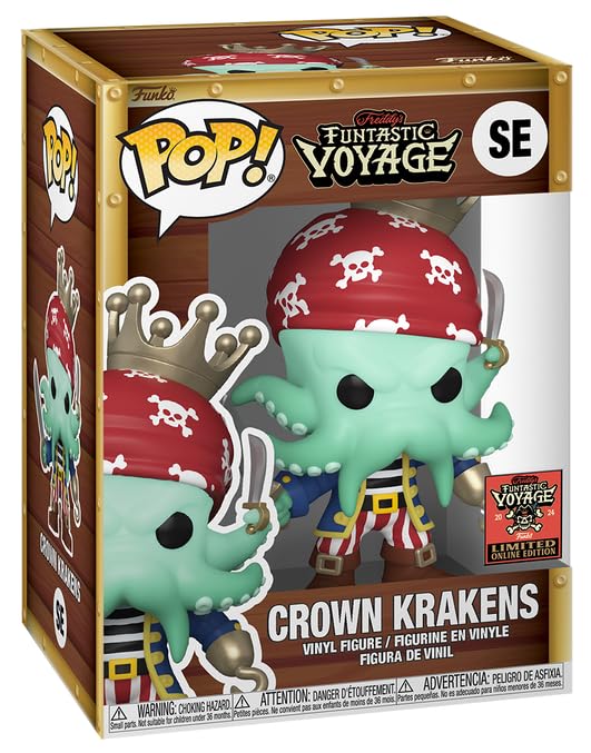 Crown Krakens Funko Pop original el regalo exclusivo ideal para coleccionistas