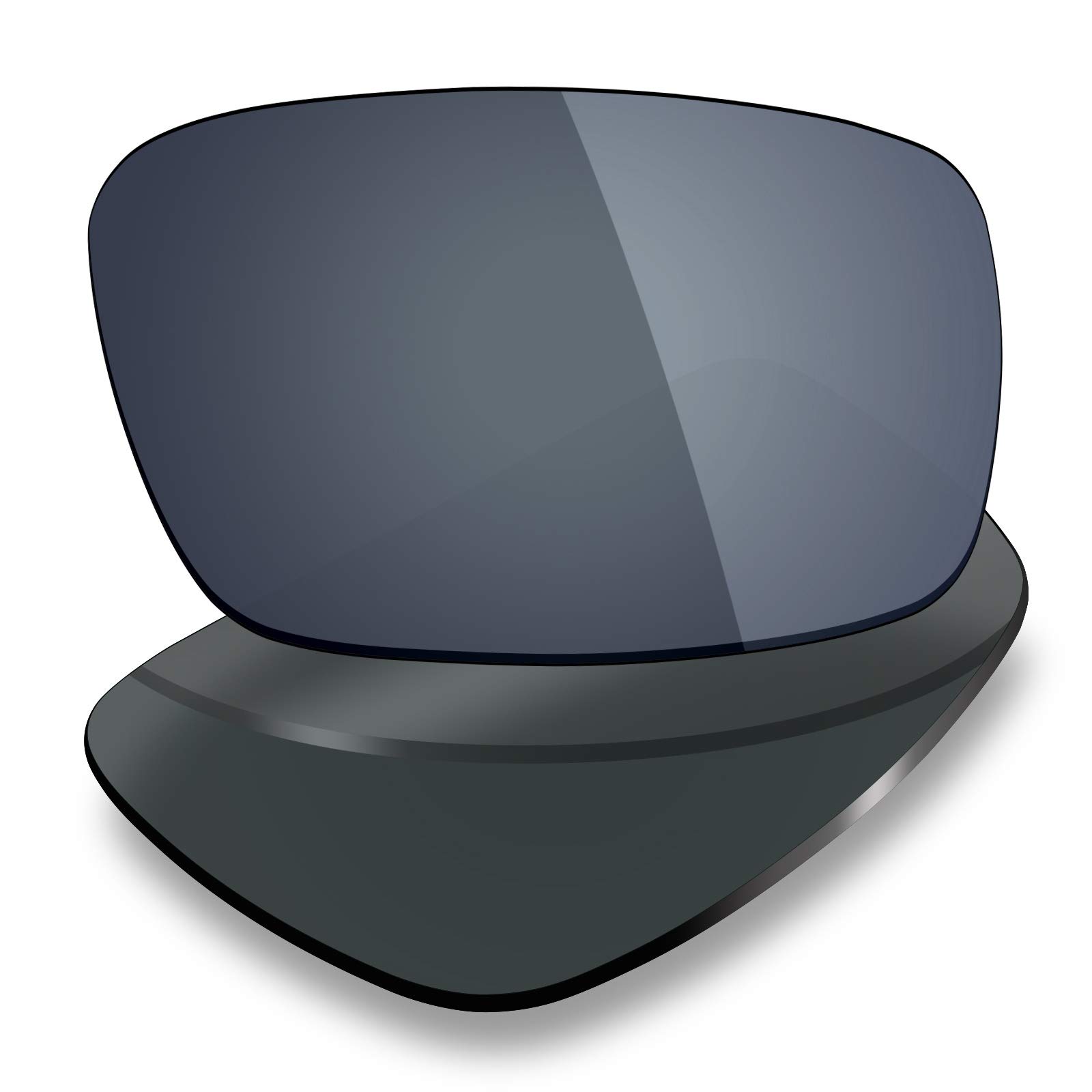 Mryok 4 Pair Polarized Replacement Lenses for Oakley Crankcase Sunglass - Black IR/24K Gold/Plasma Purple/Emerald Green