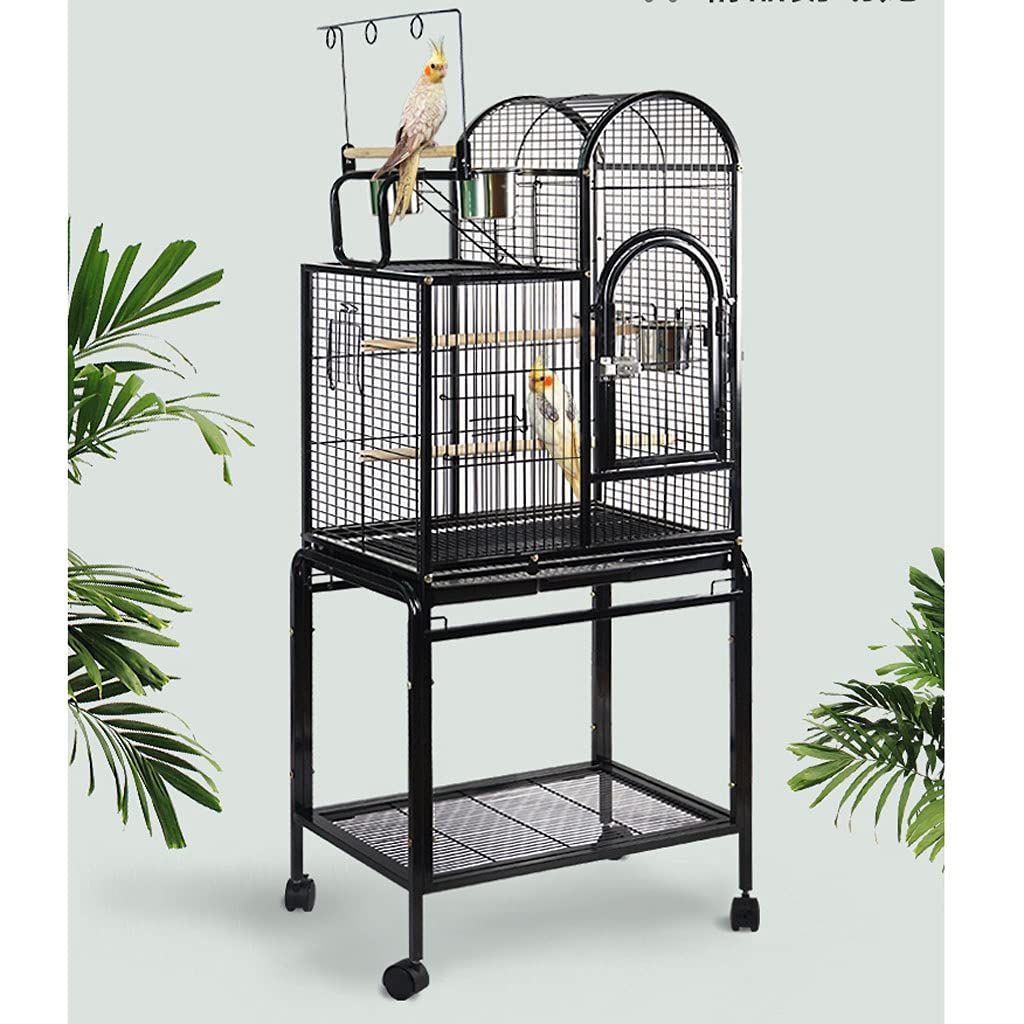 Gabbia Voliera Pappagallo alla Moda Gabbia per Uccelli Tigre Pelle Basalt Gabbia Grande Gabbia per Riproduzione Pappagallo usata per Allevamento Gruppo di Uccelli Parrocchet Canarino Bird Cage