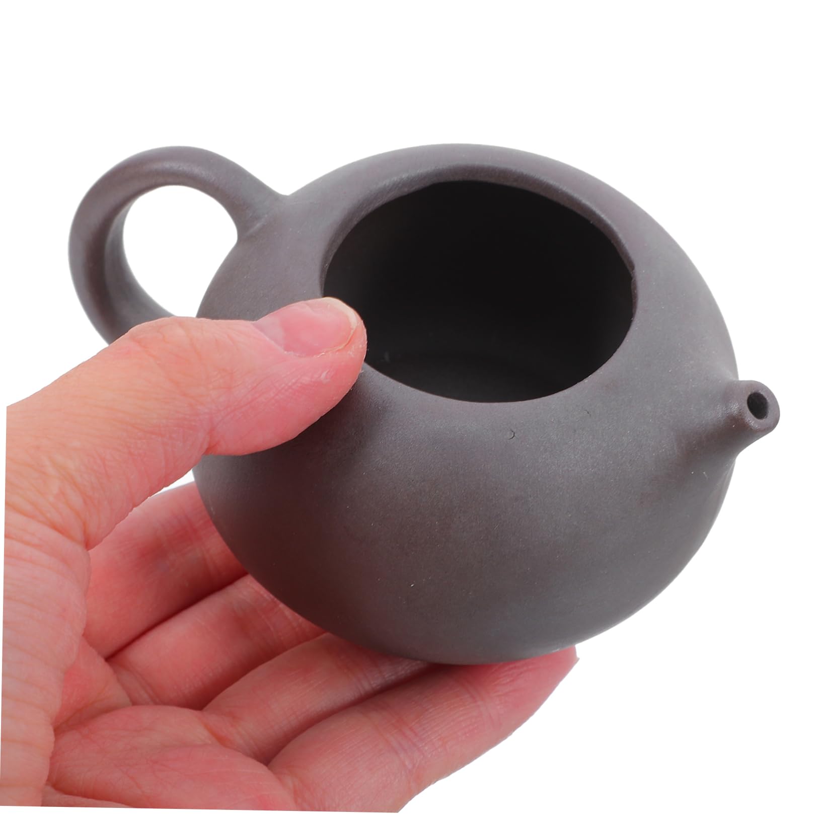 Amazon.com : BESPORTBLE Ceramic Gongfu Travel Tea Set Creative Flower Pots  Dried Flower Vase Purple Clay Pot Chinese Teapot Planter : Patio, Lawn &  Garden