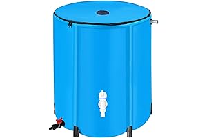 SHAWREWIN Collapsible Rain Barrels: 100-Gallon Rainwater Collection Solution
