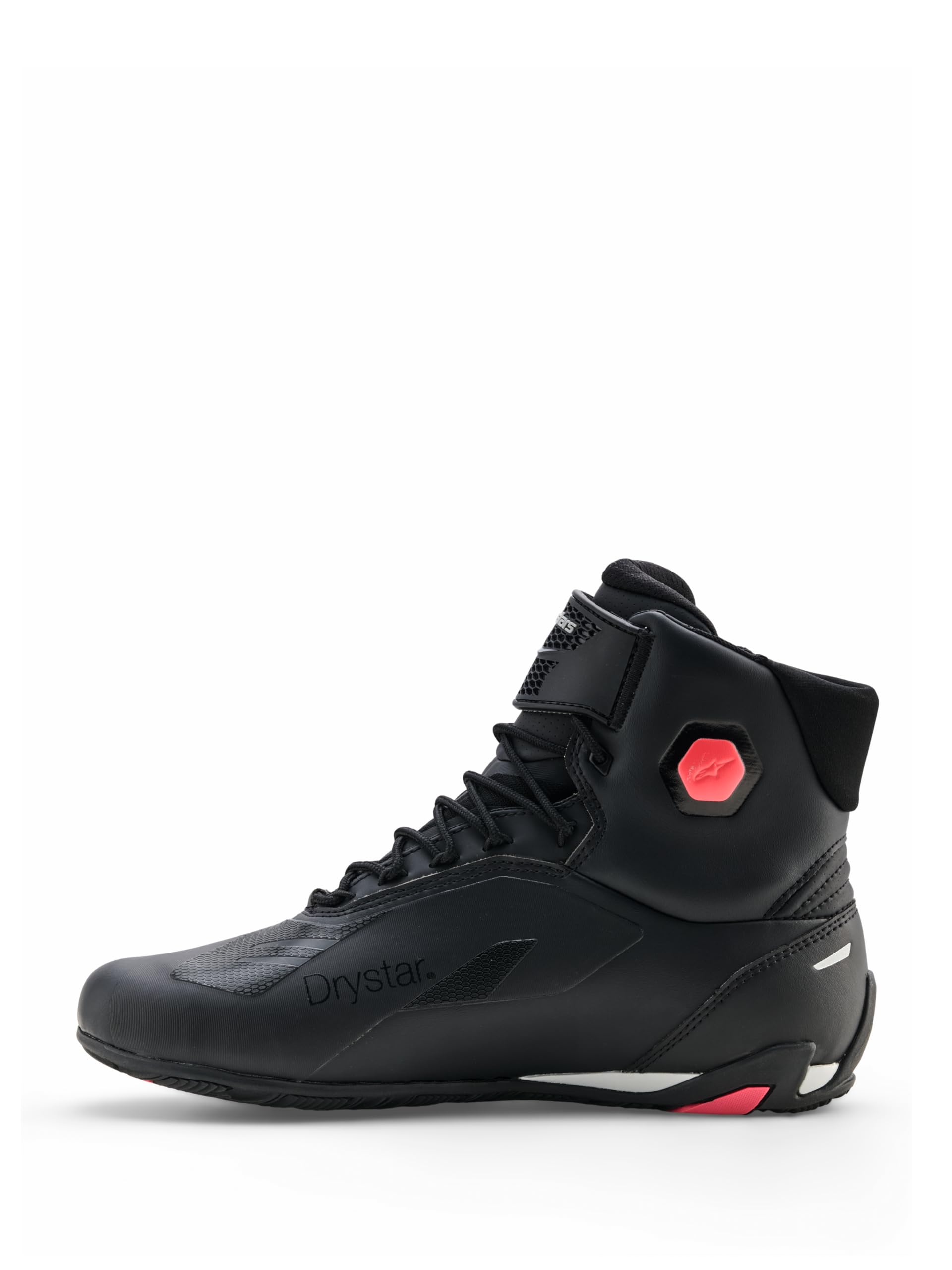 Alpinestars Stella Faster 4 Drystar impermeabile Scarpe Da Moto Da Donna, nero/grigio/pink, 9,5 (42)