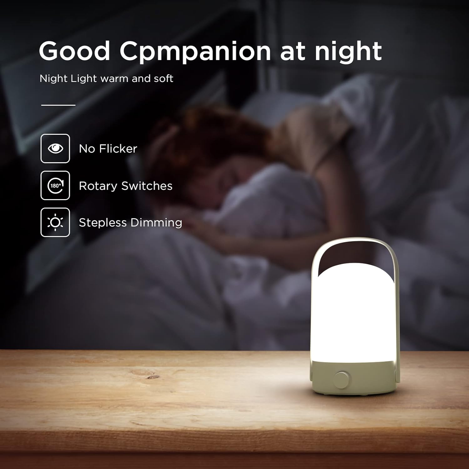 LED Camping Light Portable Tent Lantern for Bedroom Backpacking Camping Hiking Fishing Emergency Light Battery Powered Lamp for Outdoor and Indoor Halloween Thanksgiving Lights Christmas