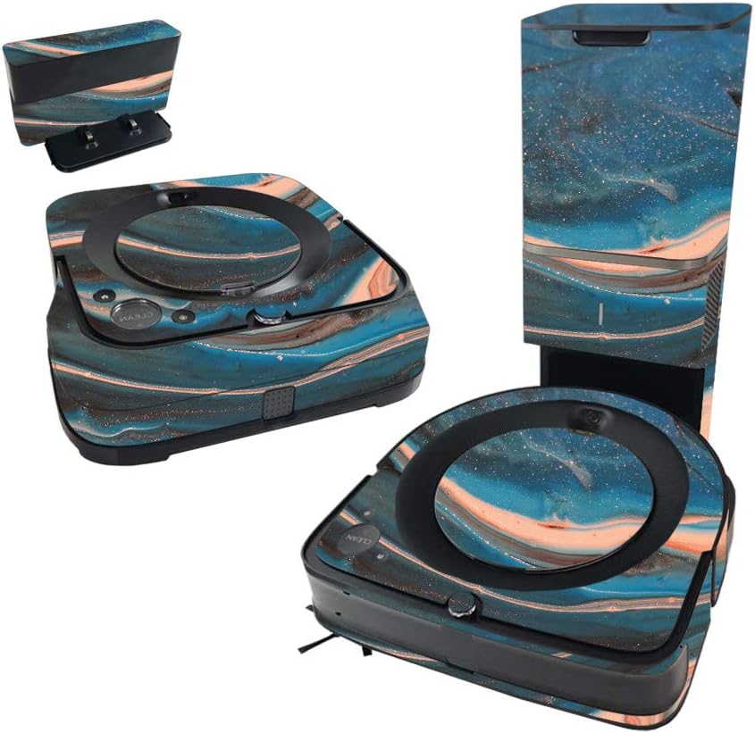 MightySkins Skin Compatible with iRobot Roomba s9+ Vacuum & Braava Jet m6 Bundle - Sea Dunes |, Durable, and Unique Vinyl Decal wrap Cover | Easy to Apply and Change Styles | Made in The USA