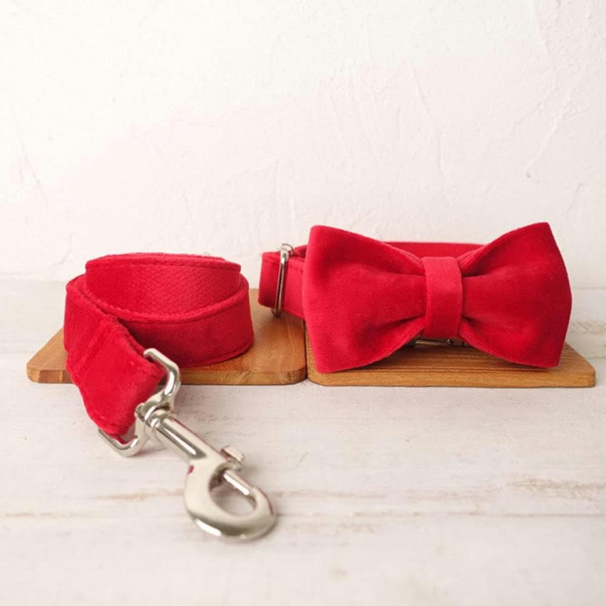 collare per cani personalizzato guinzaglio regolabile collare con targhetta per cuccioli 5 misure-collare con papillon-xs