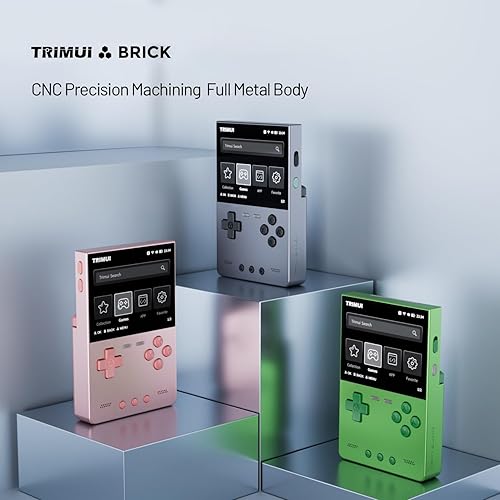 Miniatura 8 de TRIMUI Brick Hammer Consola de juegos portátil 3.2 pulgadas 1024 × 768 pantalla IPS Allwinner A133P emulador retro portátil reproductor de