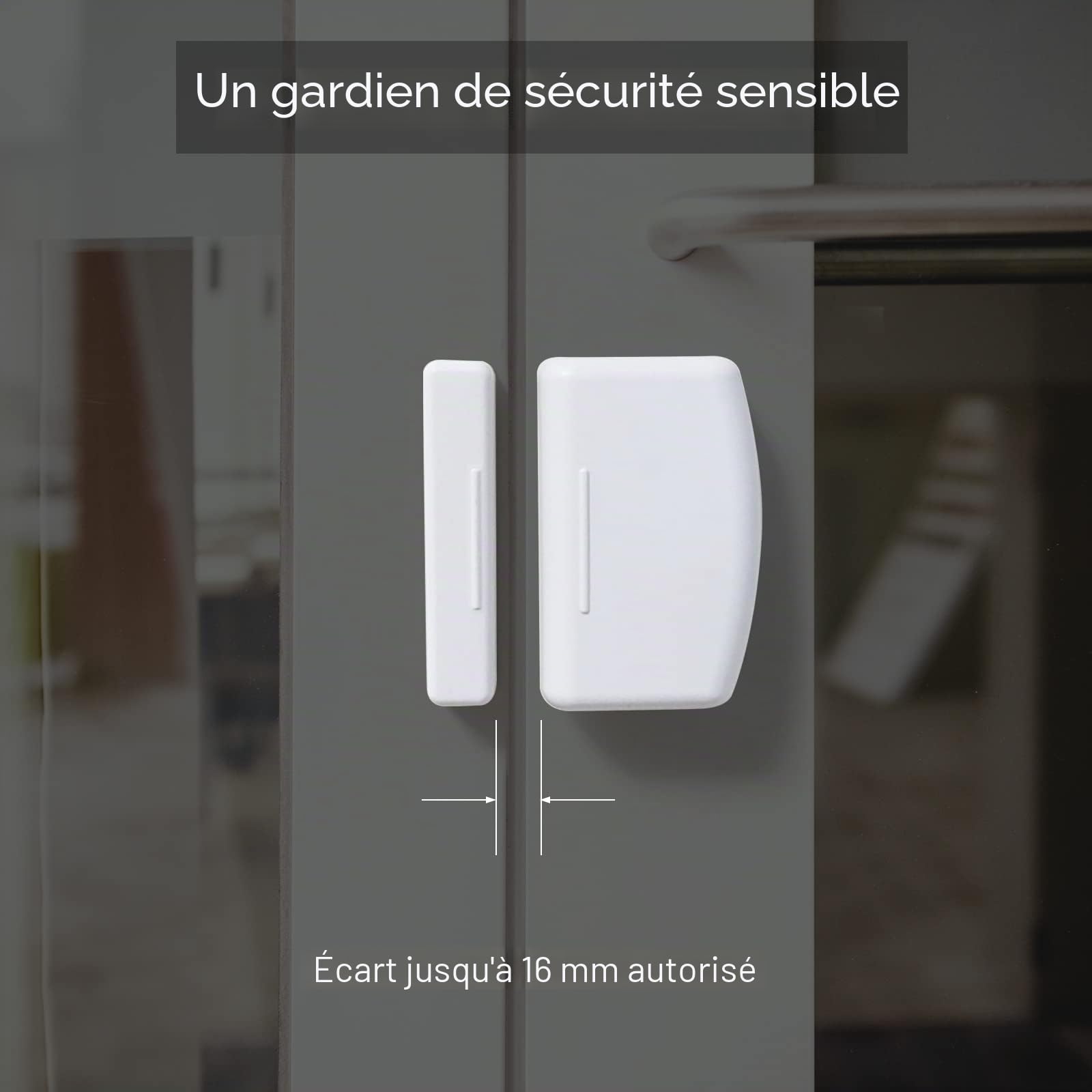 THIRDREALITY Zigbee Lot de 4 capteurs de Contact pour Porte et fenêtre, domotique, Fonctionne avec Home Assistant, SmartThings, Aeotec, Homey, Hubitat ou Echo avec concentrateur Zigbee intégré, hub