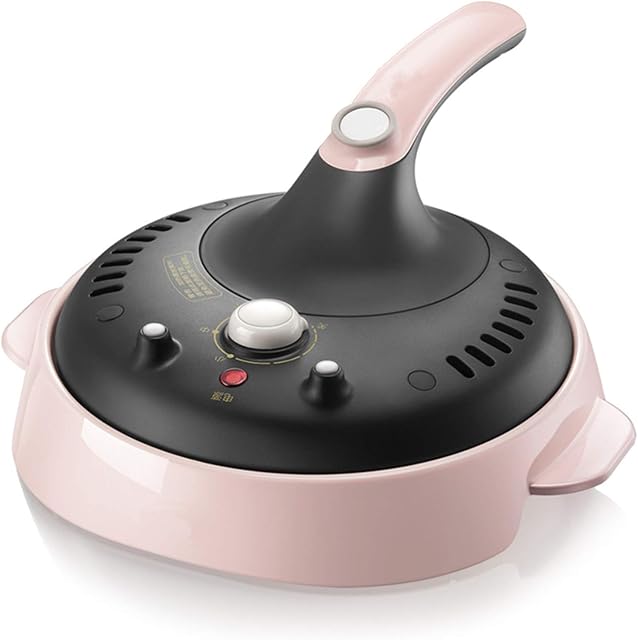 N / C 8-inch electric crepe maker, non-stick pan type adjustable temperature control non-stick coating kitchen cooking tool, can be used for crepes, pancakes, pancakes, bacon, tortillas