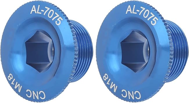 Bike Accessory High strength Aluminum Alloy Crank Arm Bolts, 2Pcs for Prowheel Crankset Owners