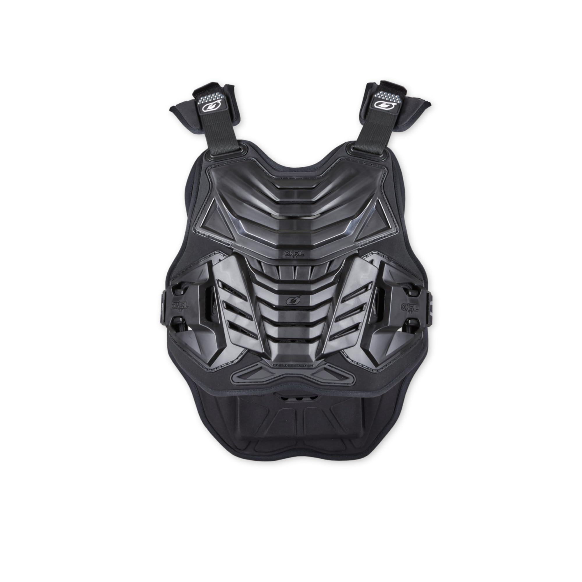 O'NEAL Protezione per il petto, per motocross, certificati secondo la norma EN 14021, sistema di cinghie regolabili, Progression Chest Protector Lite V.22, adulti, colore nero, OS