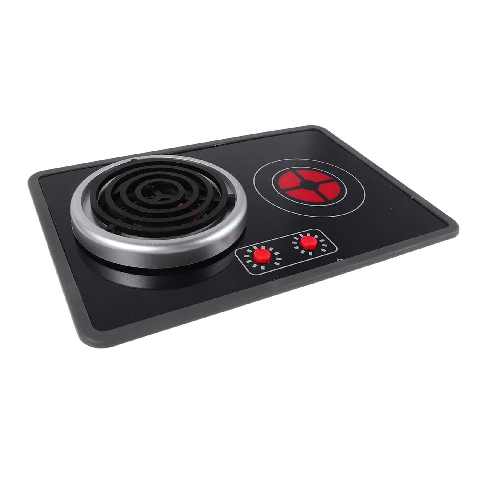 Xgdsnly Induction Hob Toy for Children, Induction Hob Toy with Light And Sounds, Kitchen Accessory for Role Play, Promotes Utensil Knowledge, no Sink