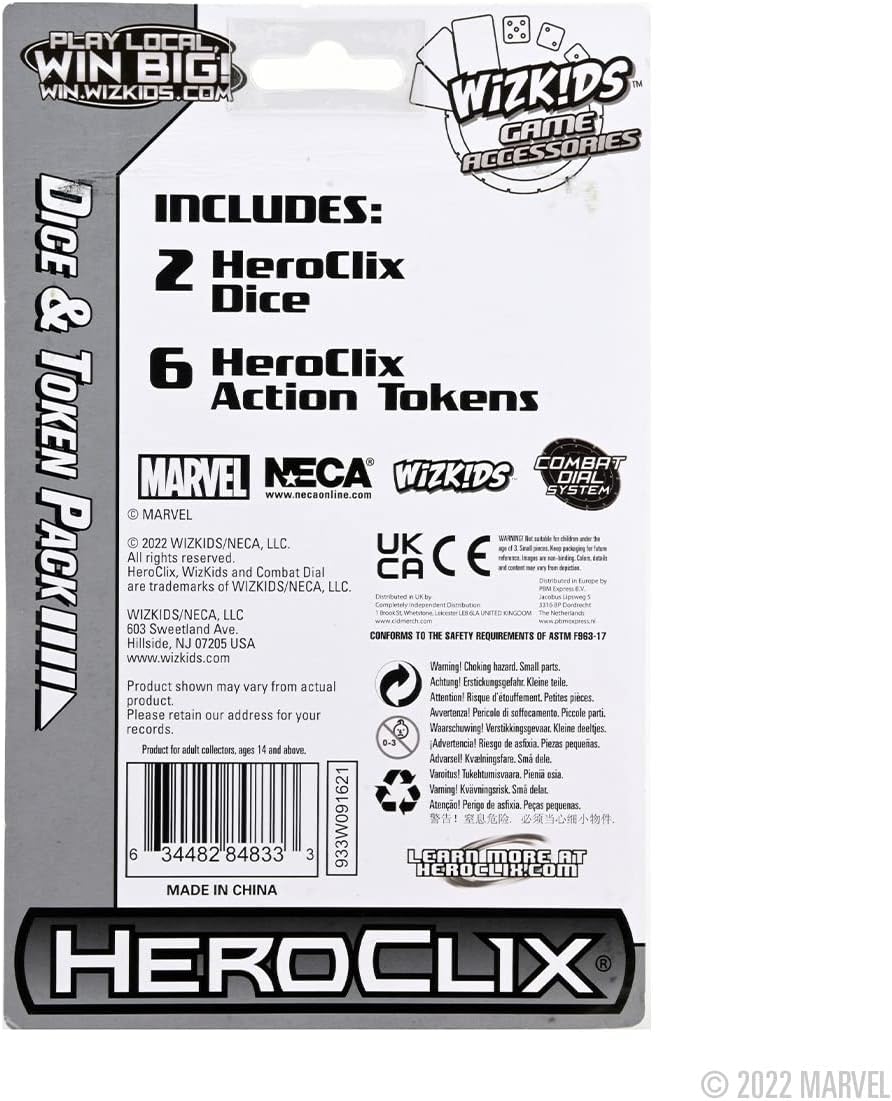 Marvel HeroClix: Marvel Studios Disney Plus Dice & Token Pack