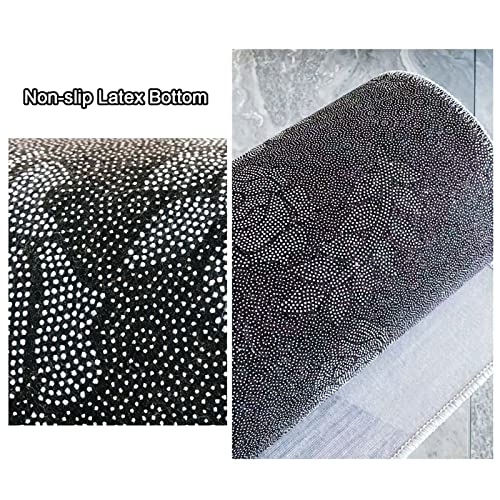 FRIKE Tapete de tambor antiderrapante à prova de som tapete retangular engrossado instrumento musica