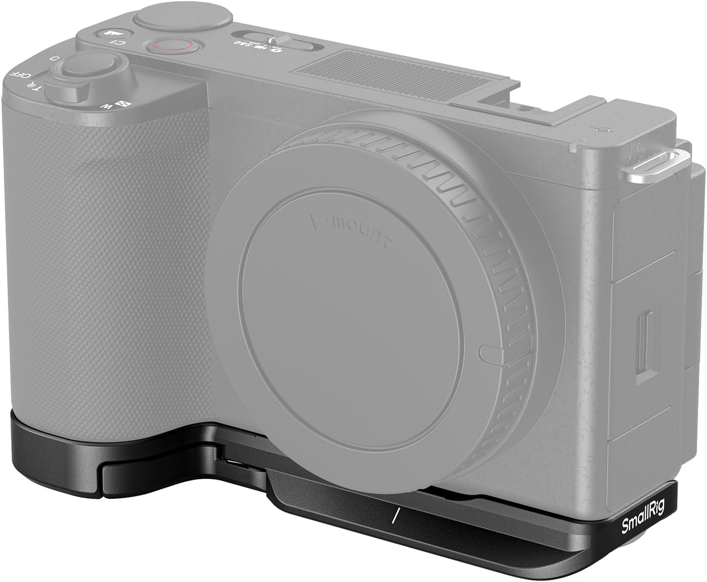 SMALLRIG ZV-E10 II Base Plate for Sony Alpha ZV-E10 II, Bottom Mount Plate with Quick-Release Plate for Arca, QD Socket, Hand Strap Hole, 1/4"-20 Threaded Hole - 4950