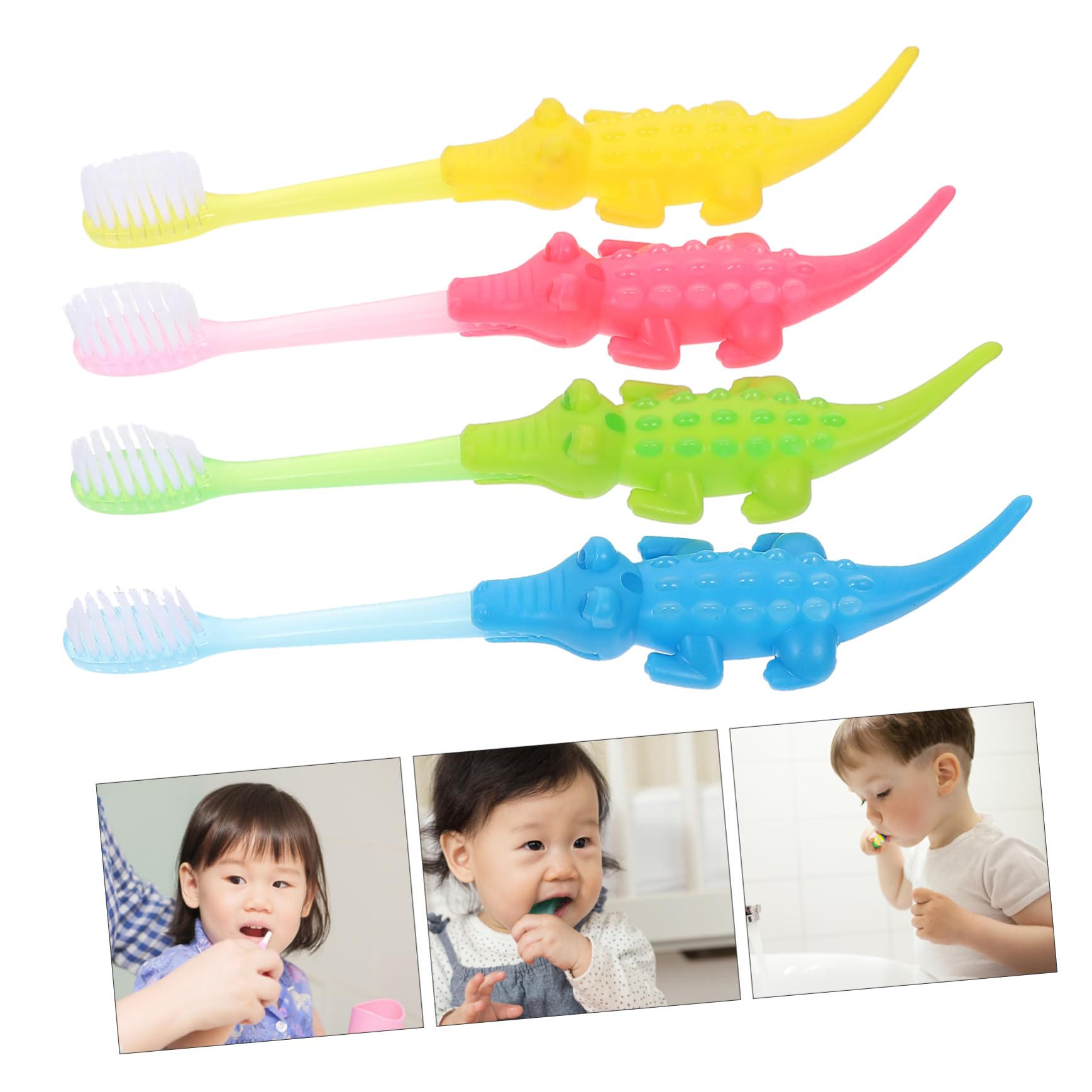 3 Set Spazzolino Da Denti Per Pulizia Ragazzo Spazzolini Da Denti Compagno A Forma Di Setole Ragazze Bolla Orale Spazzolino Da Denti Portatile Per Pp 8 Pezzi*3