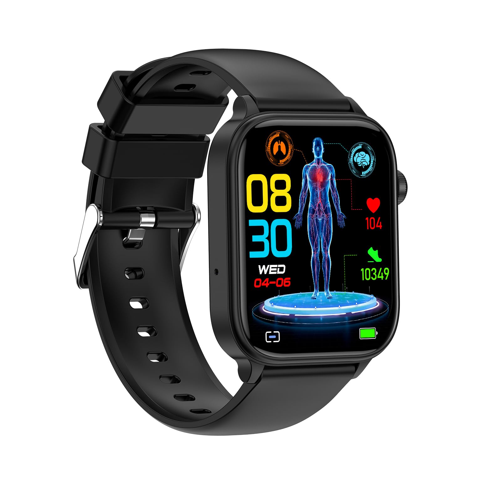Marsyu 2026 Montre Connectée Homme Femme avec ECG/IMC/HRV/Sommeil Monitor
