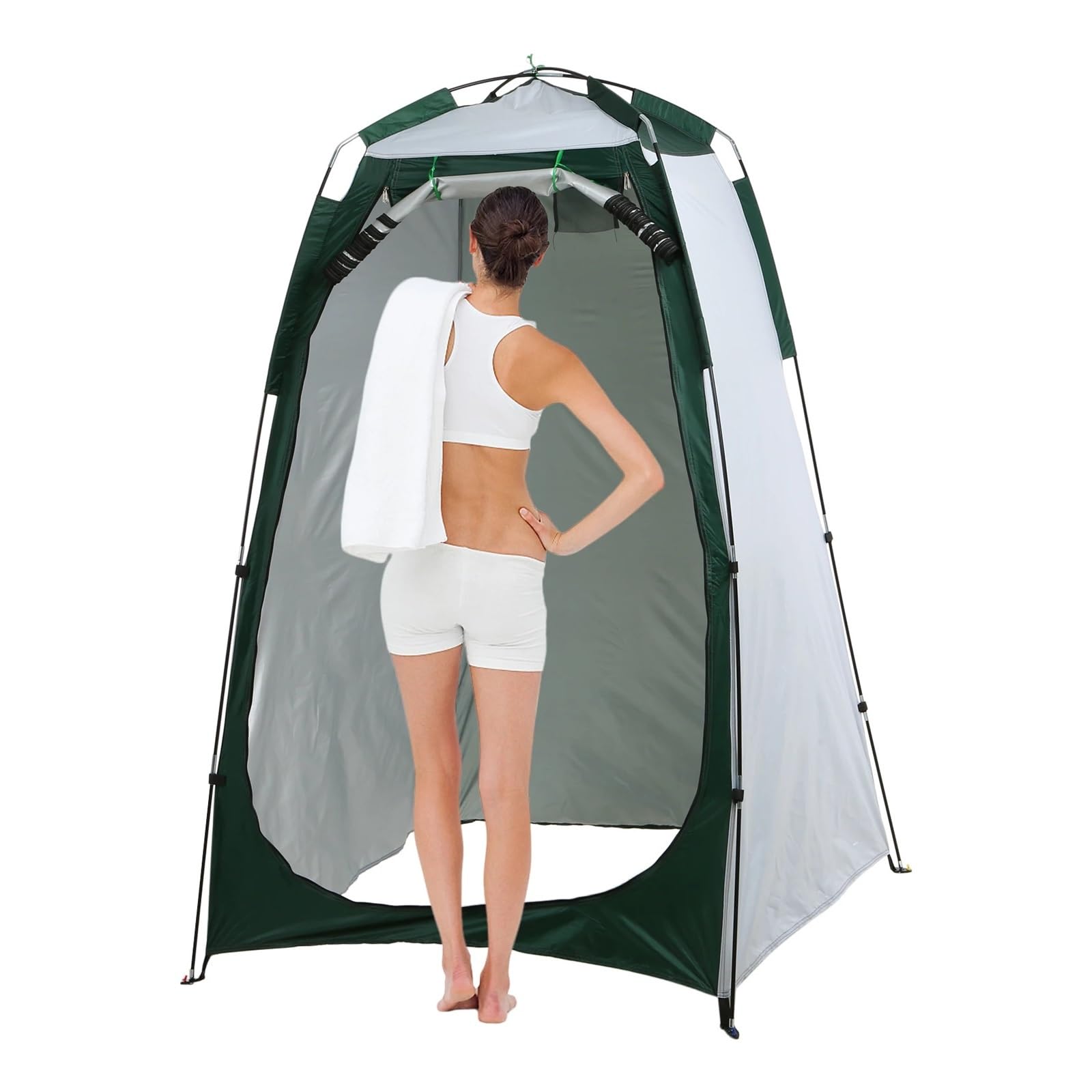namiot prysznicowy na kemping, Przenośny namiot typu pop-up na plażę kempingową, wielokolorowy