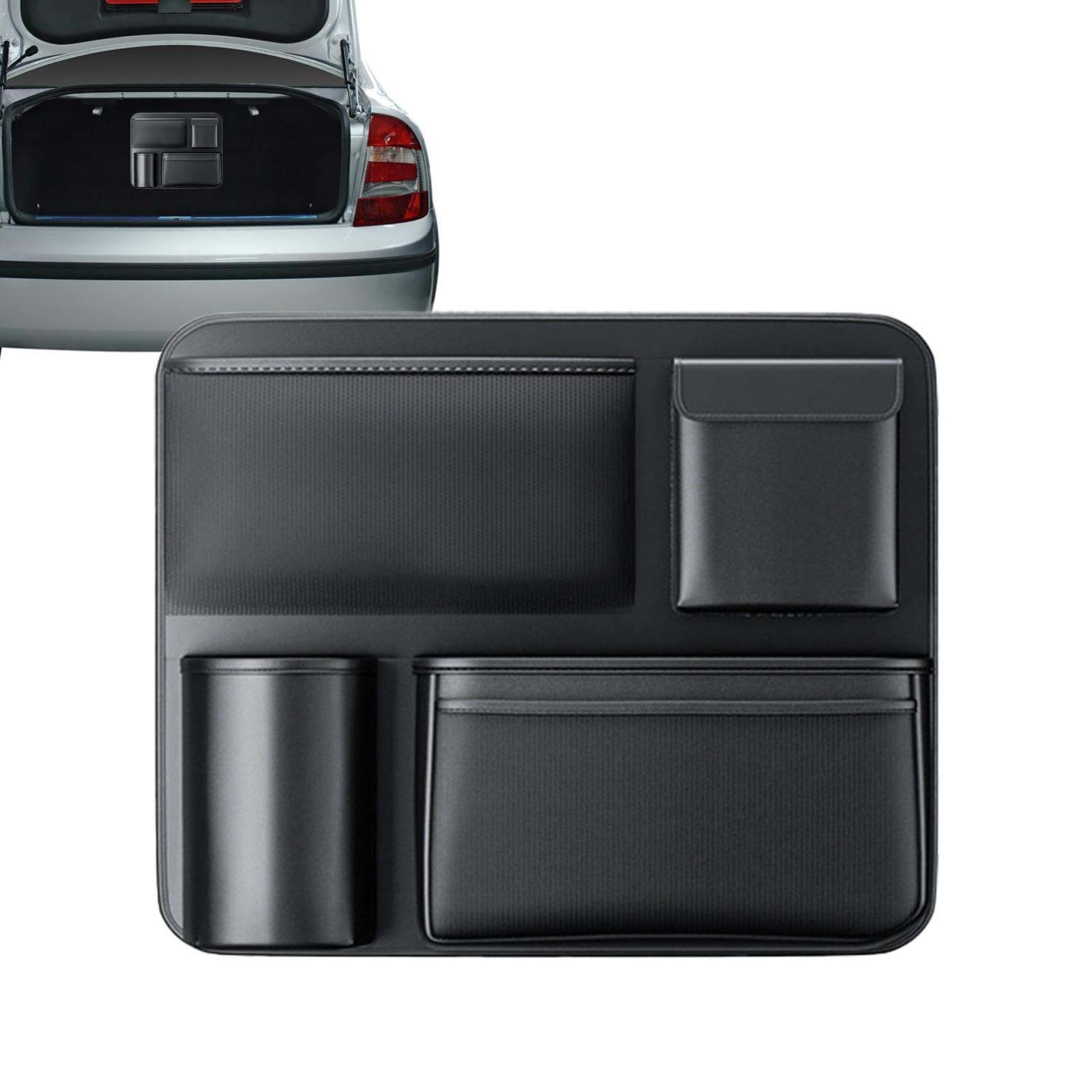 Sac De Rangement Pour L'Arrière Du Siège Auto Rangement Imperméable En Cuir
