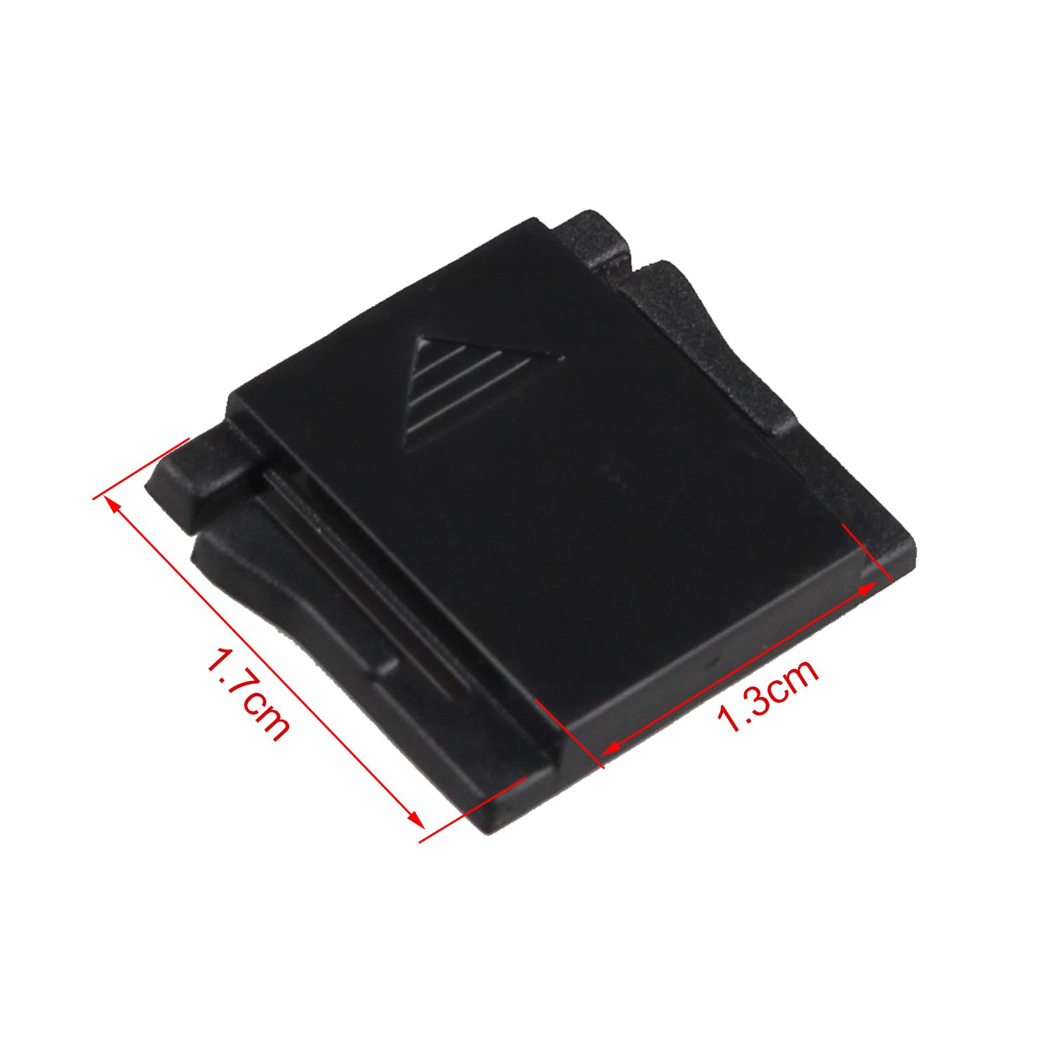 Futheda 5-stuks Hot Shoe Beschermkap – Universeel Voor Canon, Nikon, Olympus En Panasonic – ABS Kunststof, Beschermt Tegen Stof En Vocht
