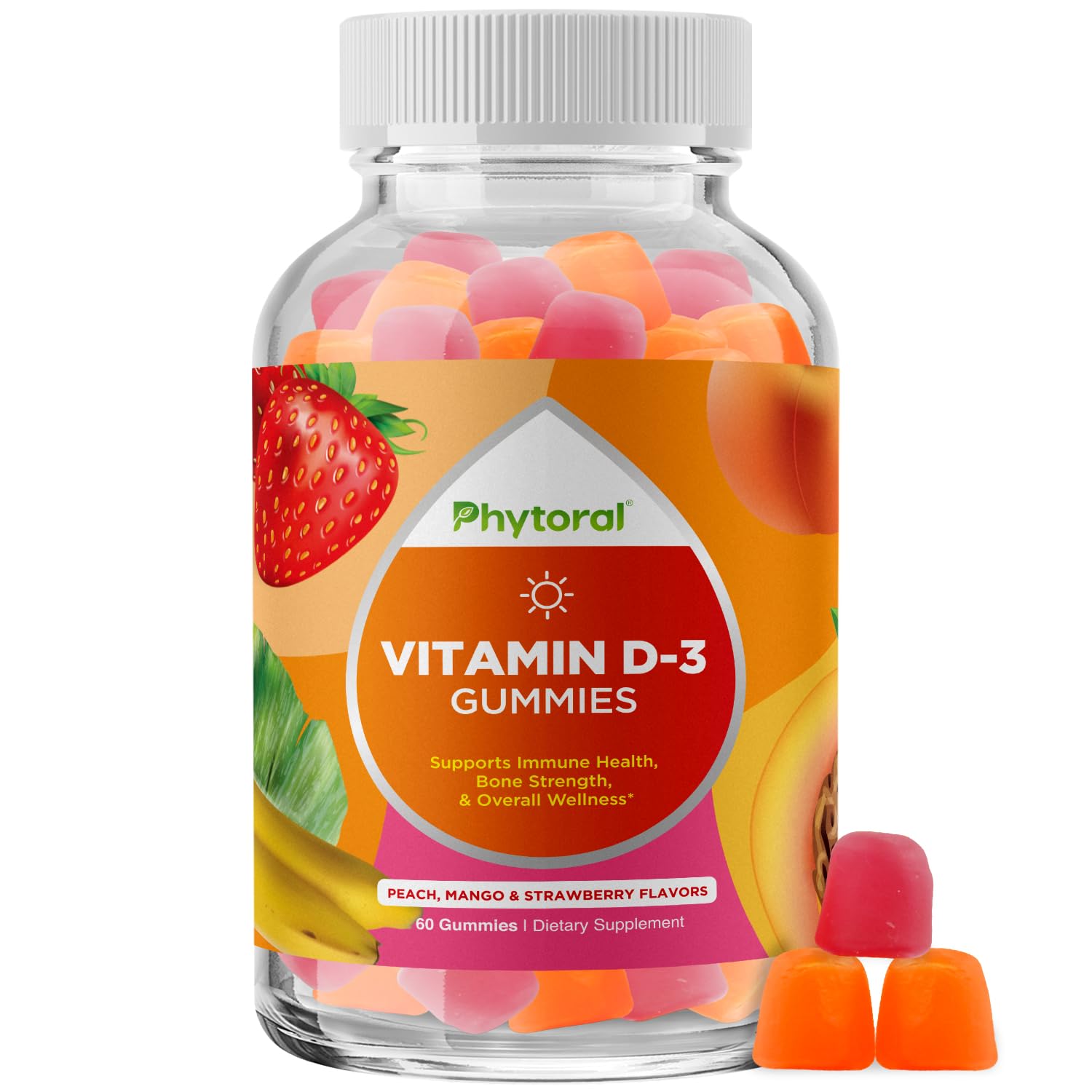Phytoral Chewable Vitamin D3 Gummies