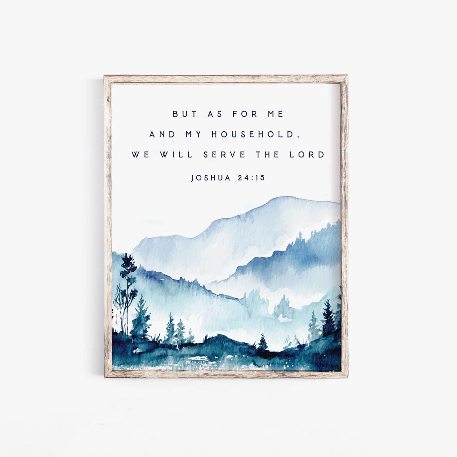 Amazon.com: But As For Me And My House We Will Serve The Lord Joshua 24:15 Bible Verse Print Wall Art Baptism Farmhouse Scripture Nursery: Posters & Prints amazon-com-but-as-for-me-and-my-house-we-will-serve-the-lord-joshua-24-15-bible-verse-print-wall-art-baptism-farmhouse-scripture-nursery-posters-prints