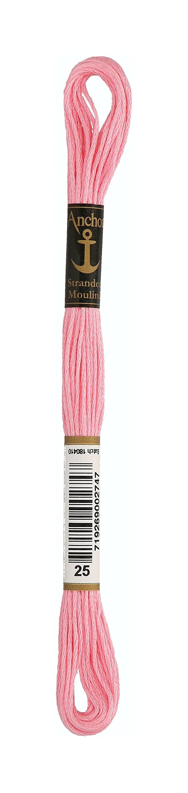 Anchor 00025 Rose Sticktwist 4635000- Embroidery Thread, 100% Cotton