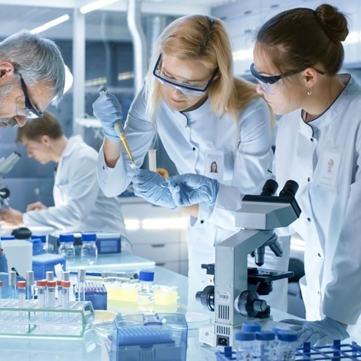 Healvian 200 Provette Centrifuga in Plastica 10ml Tappi a Tenuta in Sughero, Trasparenza Ultra Alta, Fondo Rotondo per Campioni e Coloranti Alimentari