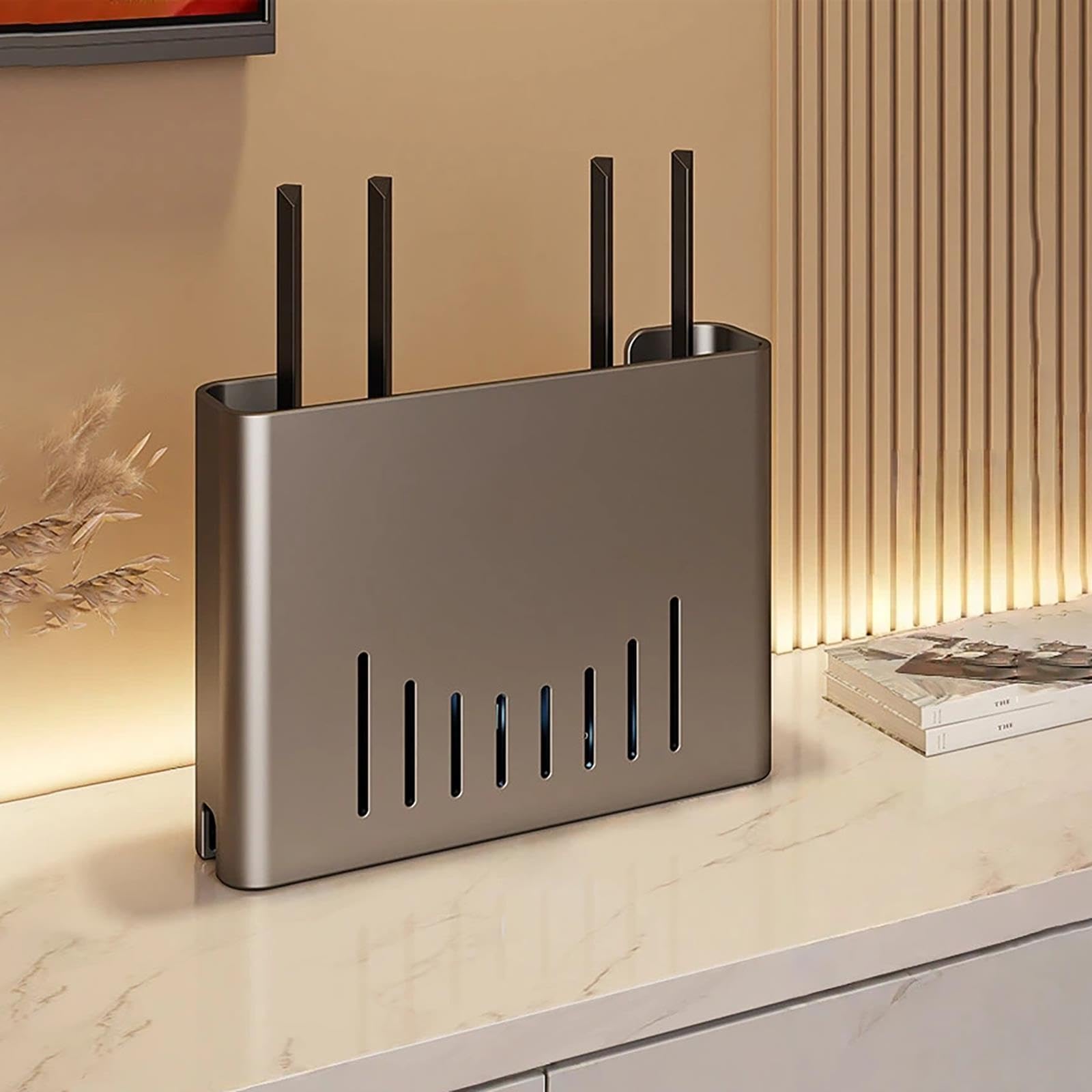 Scatola Portaoggetti per Router WiFi,Scatola Router Wifi da Parete