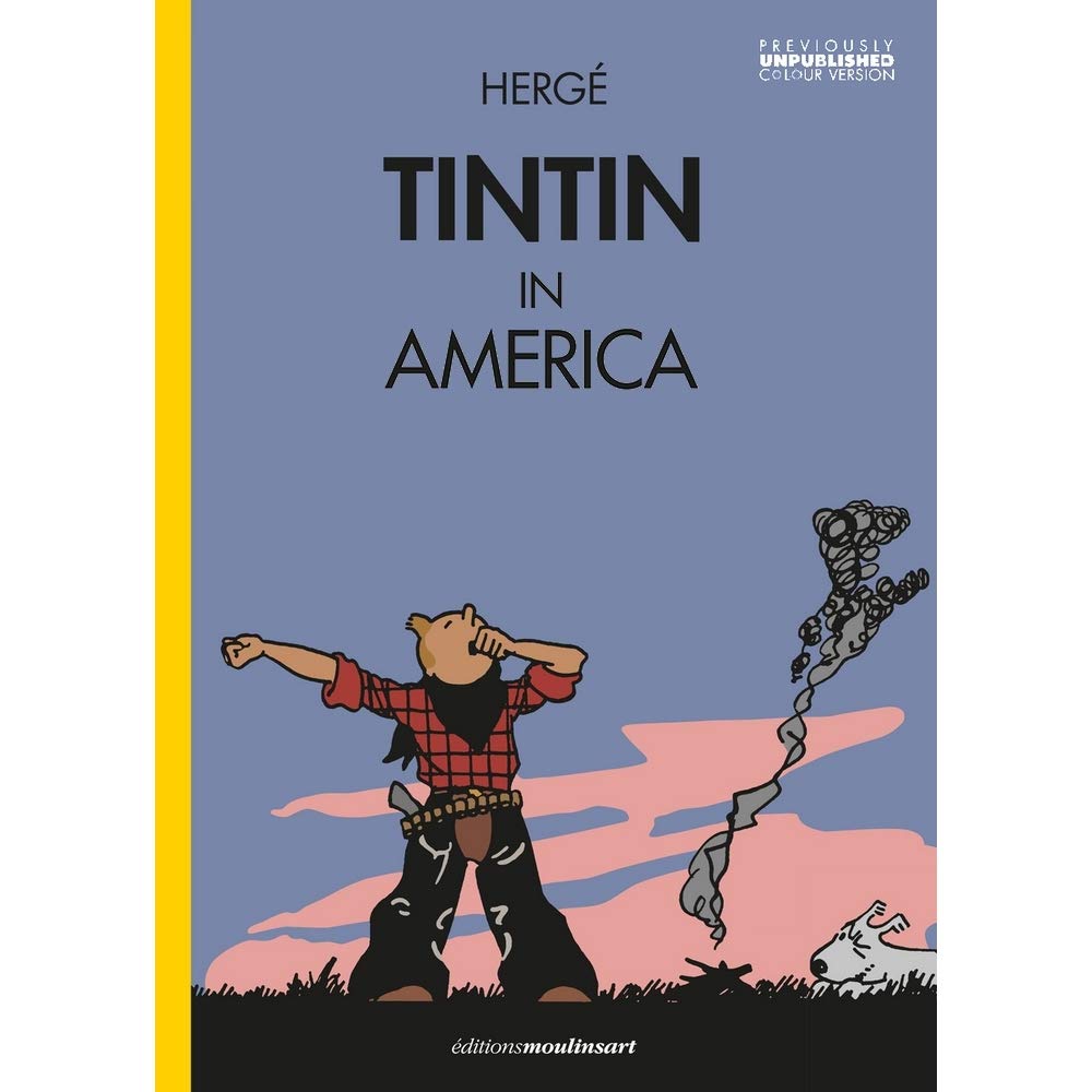 Moulinsart Album The Adventures Of Tintin T3 - Tintin In America Color Version V2 (2020)