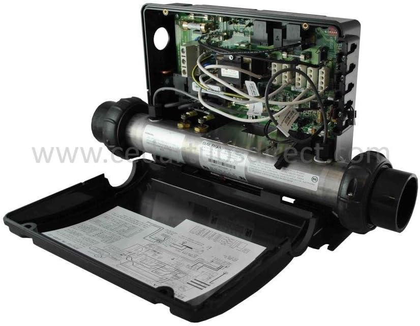 Internal view of Balboa BP501 Spa Pack components