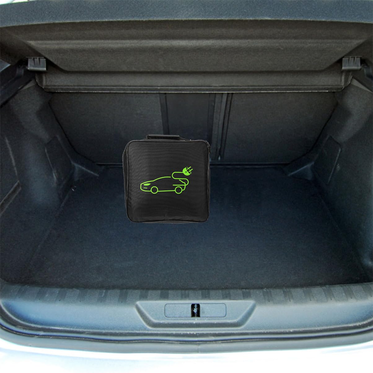 Zerodeko Bolsa Organizadora para Cables de Coche con Gran Capacidad y Material Oxford, 2 Unidades para Maletero y Carga Eléctrica