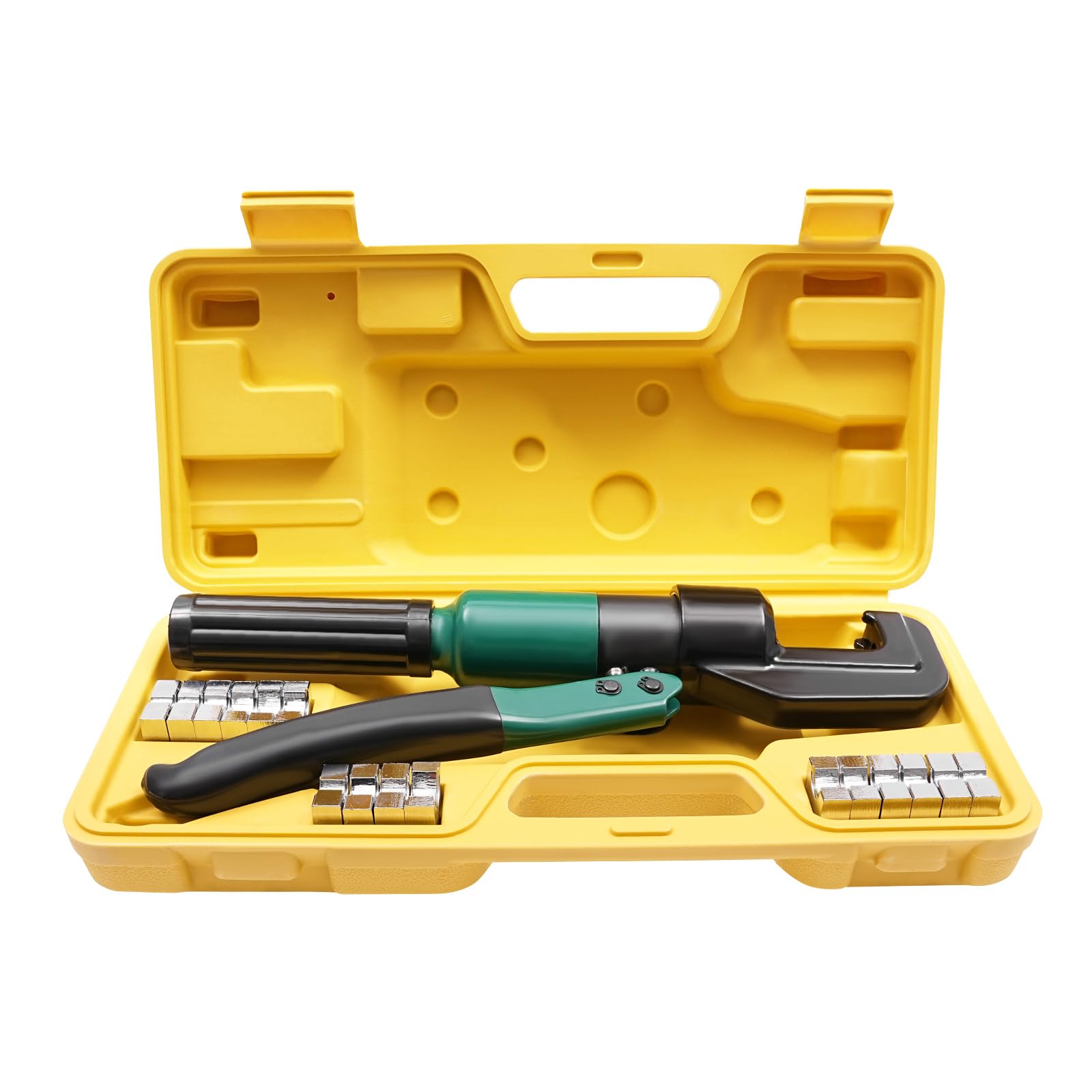 Pinza crimpatrice idraulica da 6 tonnellate, 4-70 mm² capicorda pinza crimpatrice idraulica con 8 paia di matrici per capicorda in rame e alluminio