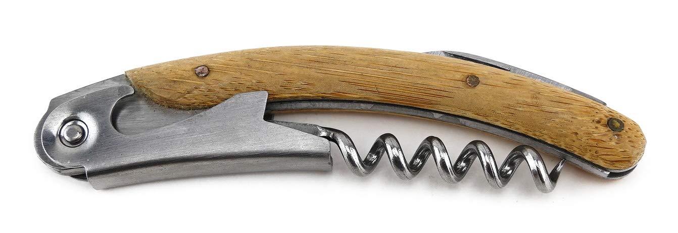 TigerTie - Wein-Set in Bambus-Box mit Kellnermesser/Korkenzieher,  Weinkragen, Flaschenverschluss aus Edelstahl : Amazon.de: Kche, Haushalt &  Wohnen