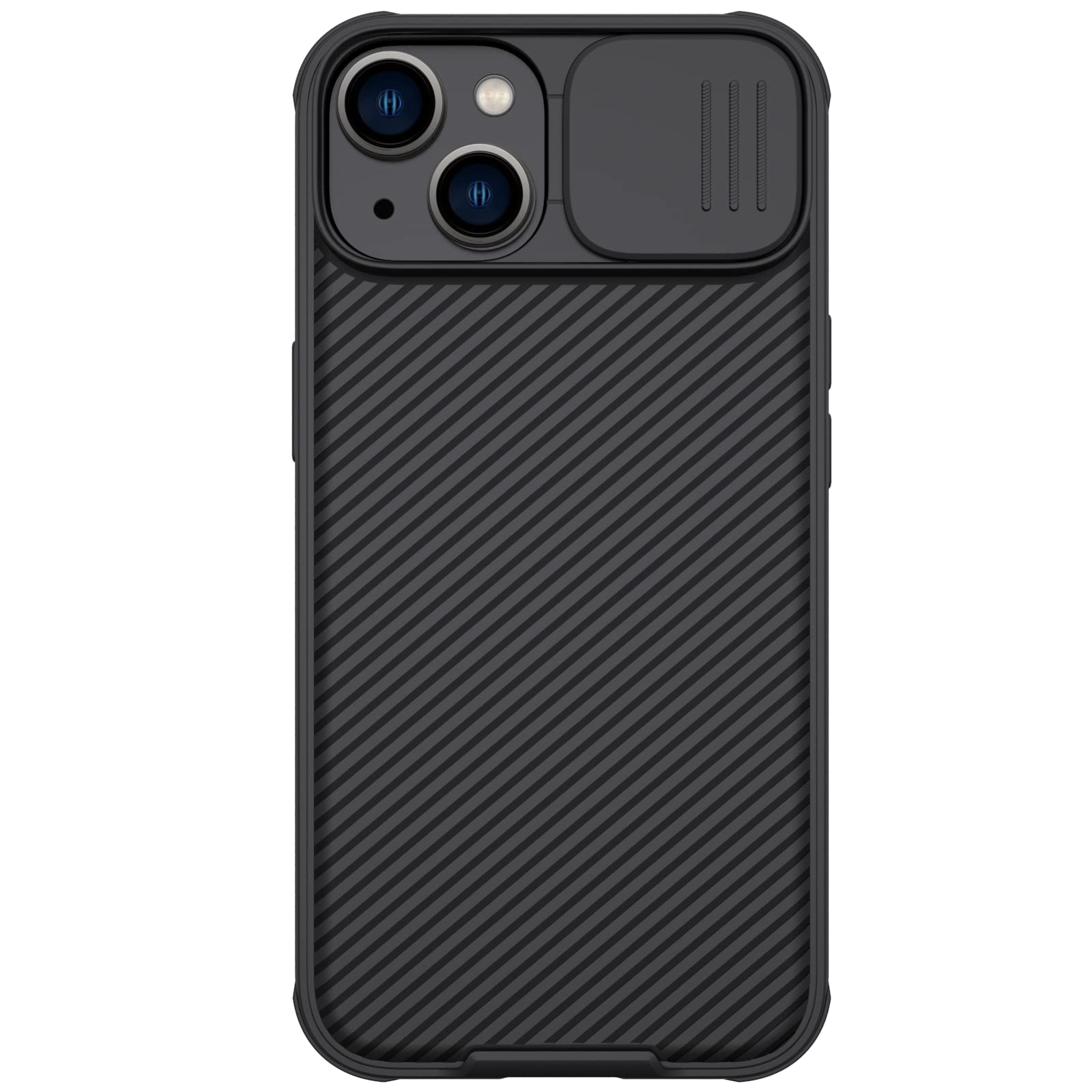 CamShield Silky Liquid Silicone Protection Case For iPhone 14 Plus (Black)