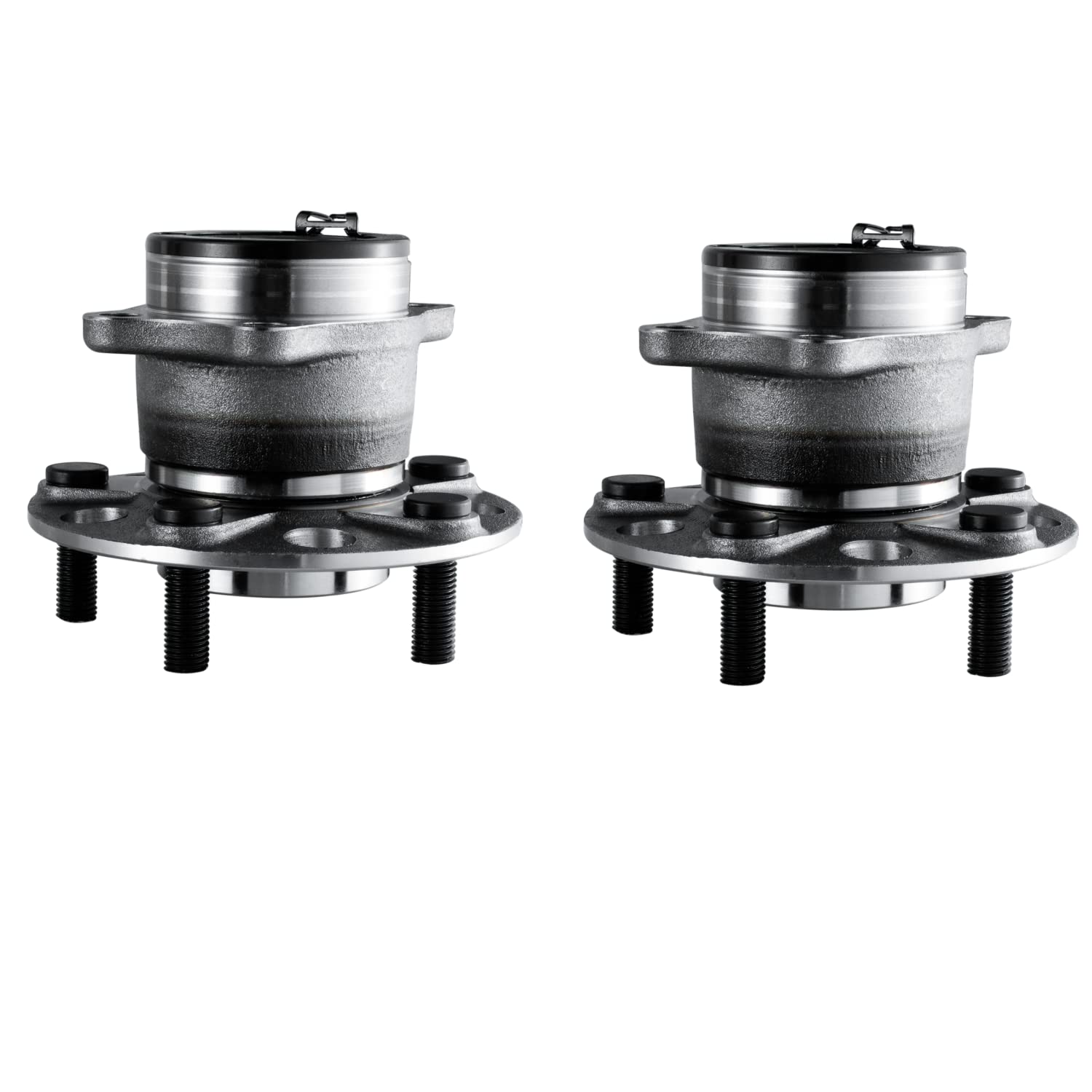 2PCS 512333 Rear Wheel Hub Bearing Assembly for 2007-2008 Dodge Caliber, 2007-2017 Jeep Compass & Patriot, 15-18 Renegade, 4x4 4WD/AWD, 5 Lugs