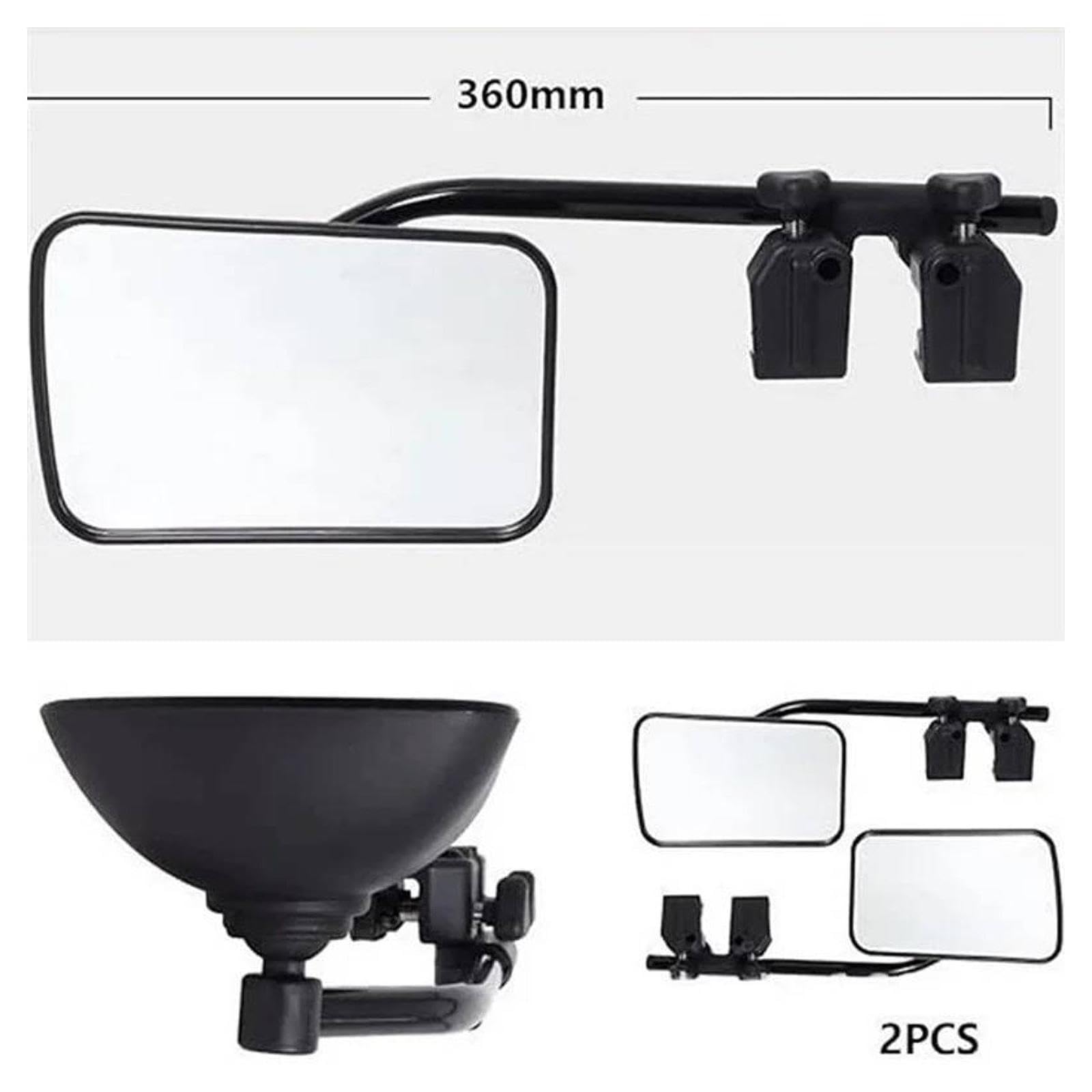 2 Piezas de Clip de Extensión Lateral para Remolque, Repuesto Universal de Fácil Instalación para Camión, Autocaravana Y Remolque.