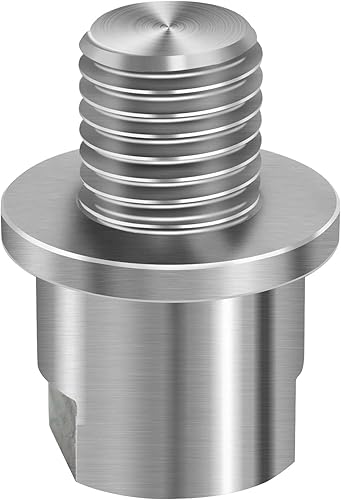 Miniatura 55 de Adaptador de husillo de cabezal de torno, convierte 1 "x 8TPI a 3/4" x 16TPI para torno de carpintería