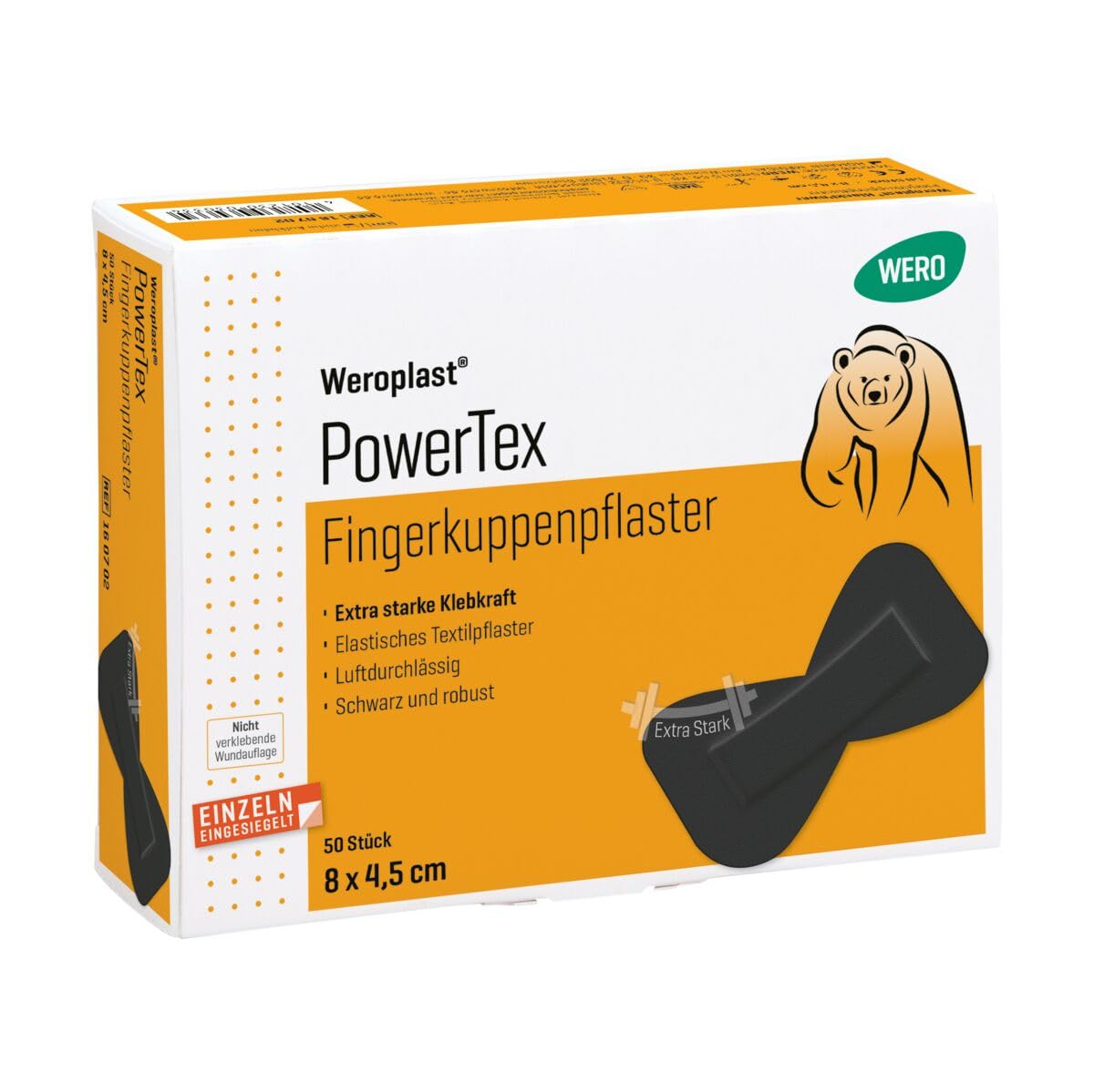 Weroplast Wundpflaster PowerTex Fingerkuppenpflaster