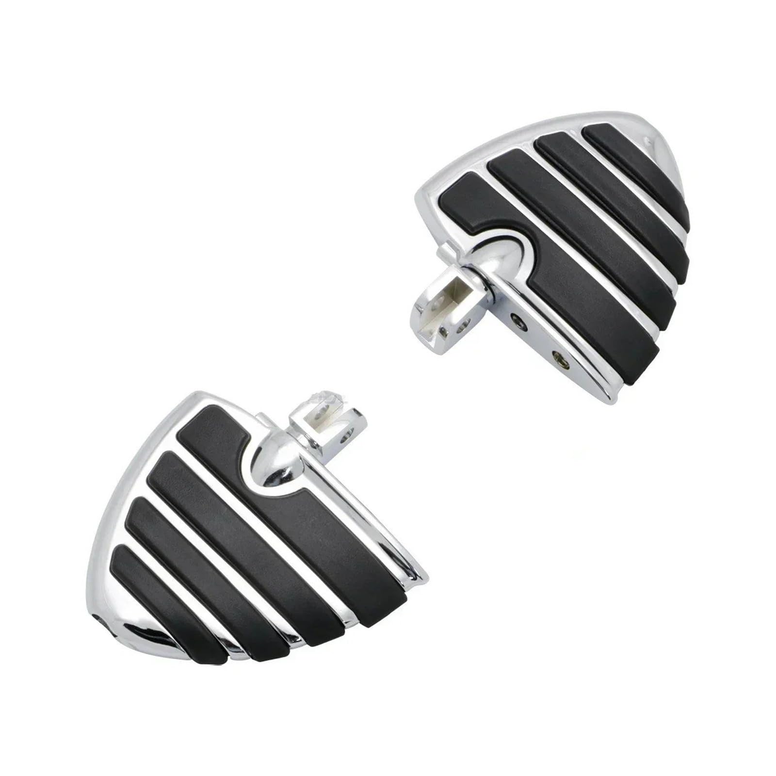 Npnglckcvf Front-Chrome-A Pedals Footpegs For Goldwing Gl1800 F6b St1300 Ctx1300 For Valkyrie Motorcycle Front Rider Footrests Foot Pegs Floorbaords Motorcycle Foot Rests(Front-Chrome-A)