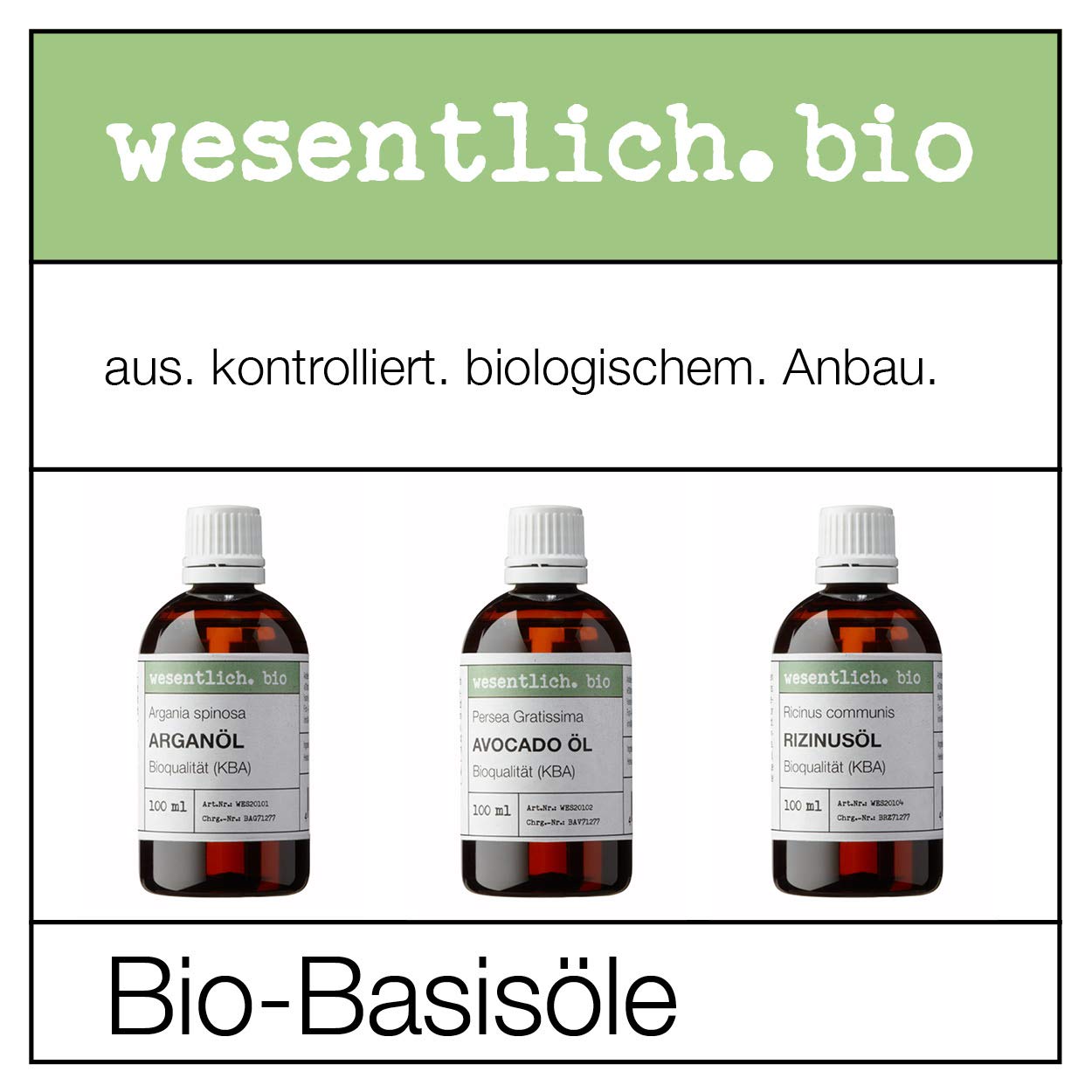 Arganöl BIO 500ml kaltgepresst - 100% naturrein von wesentlich.