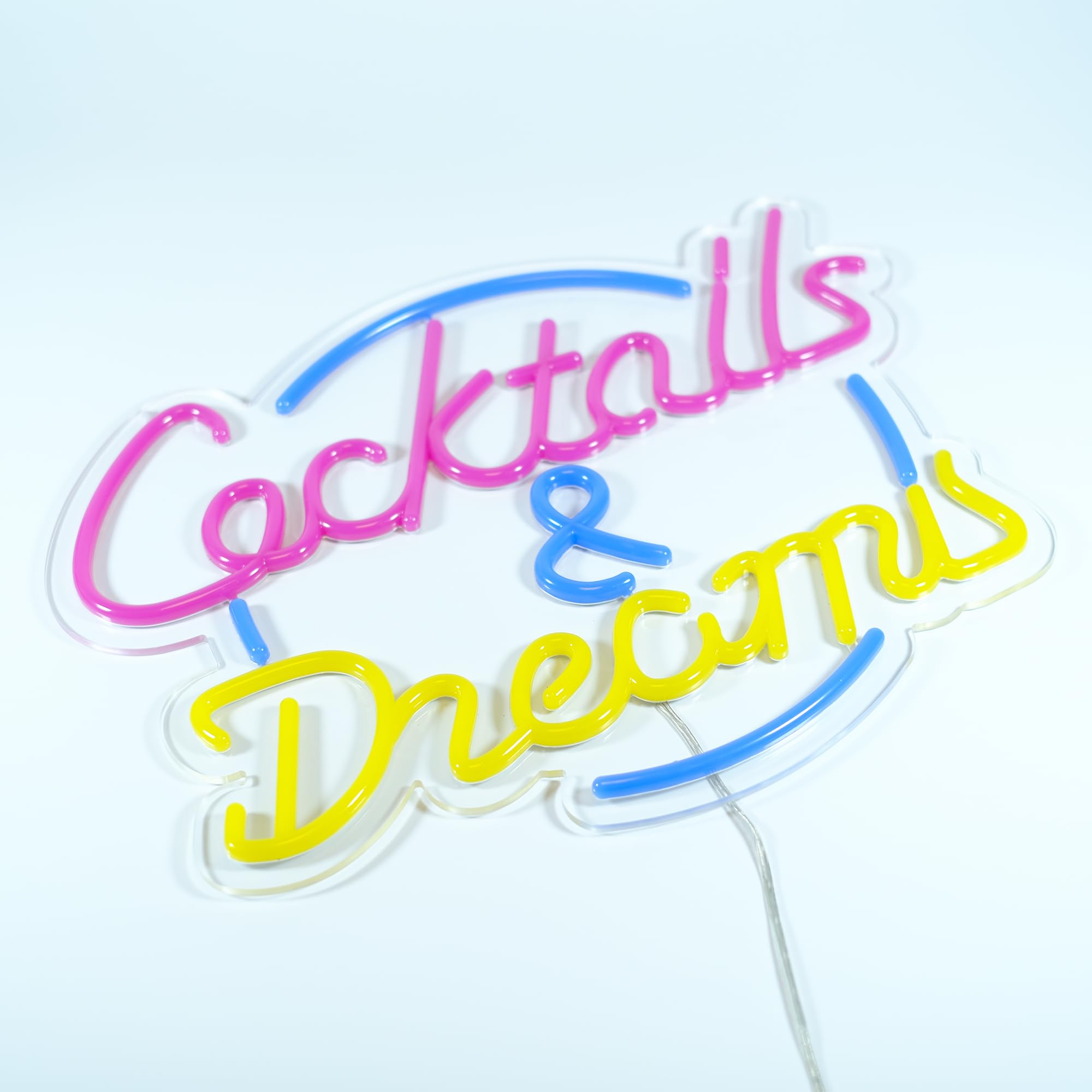 カクテルグラス ネオンライト Cocktails & Dreams カクテルグラス ネオンライト Cocktails & Dreams カクテル