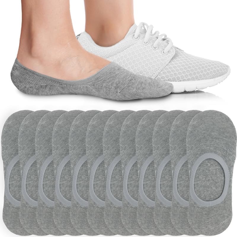 No Show Socks Mens - Non Slip Low Cut Ankle - Invisible Liner Socks for Casual & Formal Wear - Soft & Stretchable-image-21
