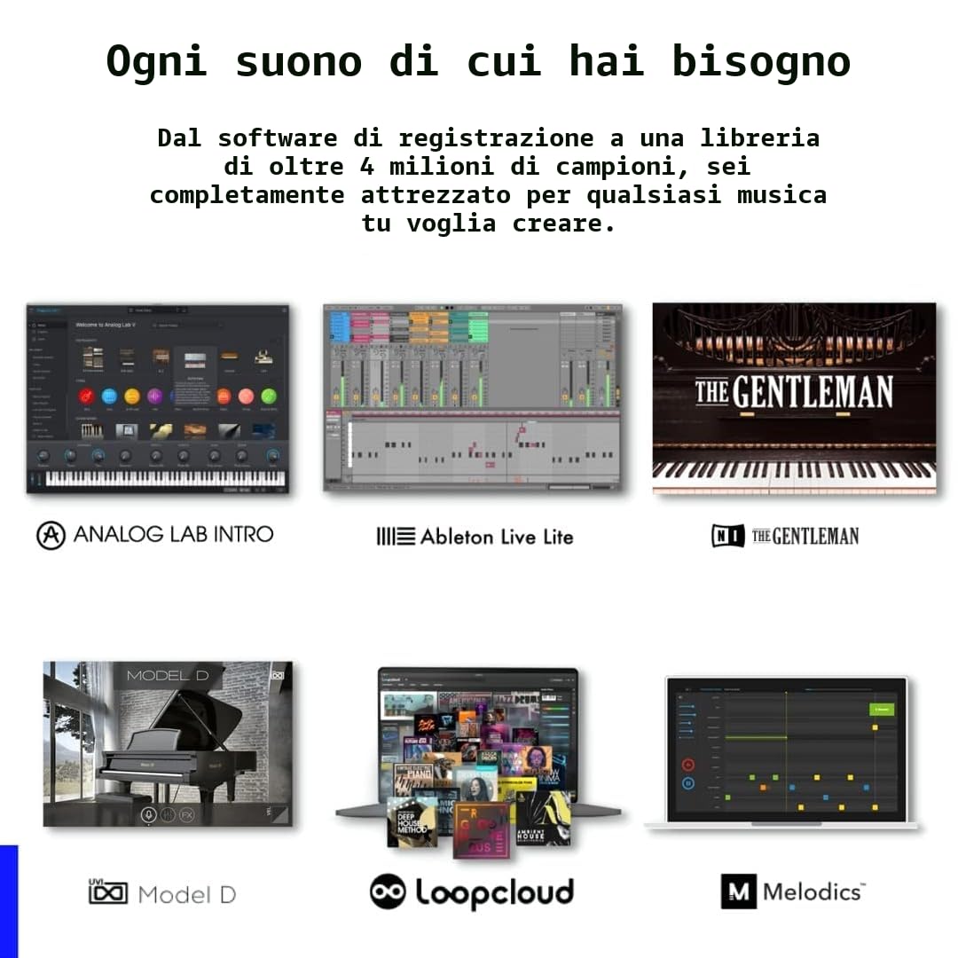 Arturia MiniLab 3 Black - Tastiera midi