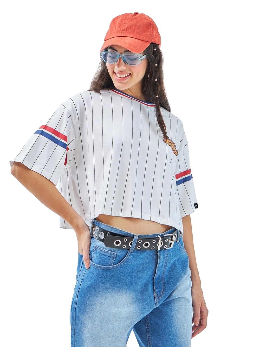 Bewakoof Official Looney Tunes Merchandise Women's Printed Oversized Fit Half Sleeve Round Neck Cotton Jersey Short Top - Review, Price and Buying Guide