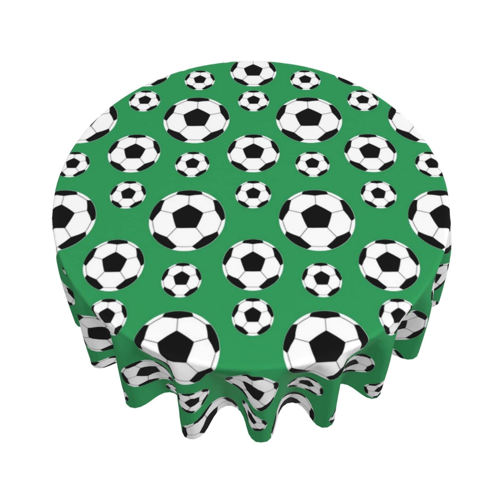 Amscan Soccer Round Table Cover - Colorful Party Decoration For Sports Themed Events